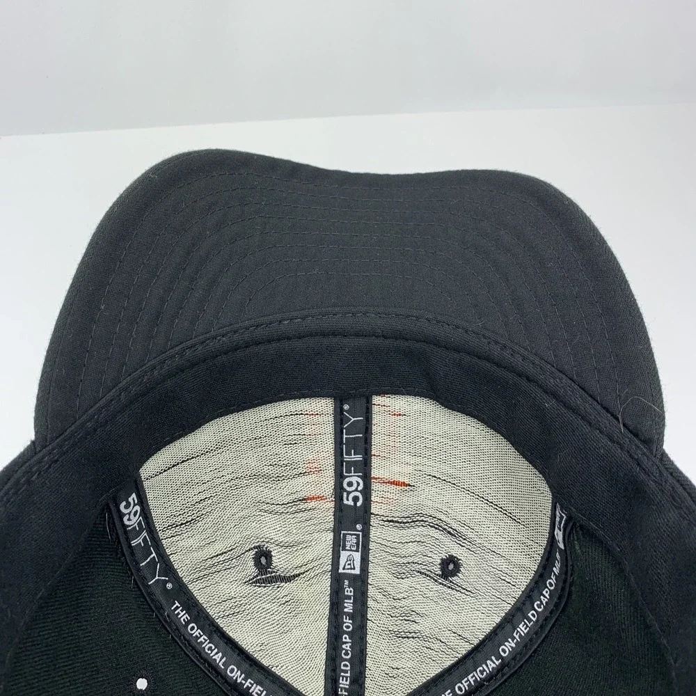 San Francisco Giants Black Orange Hat New Era 59FIFTY Fitted 7 1/4 Baseball Cap